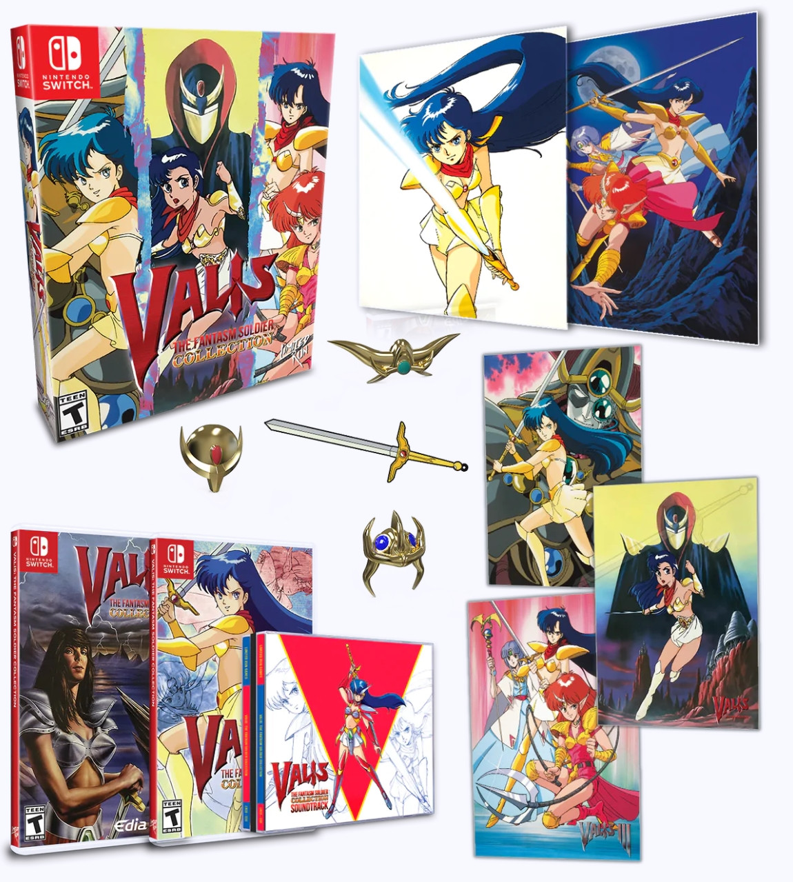 Valis: The Fantasm Soldier Collection Collector's Edition (Limited Run Games) - Nintendo Switch