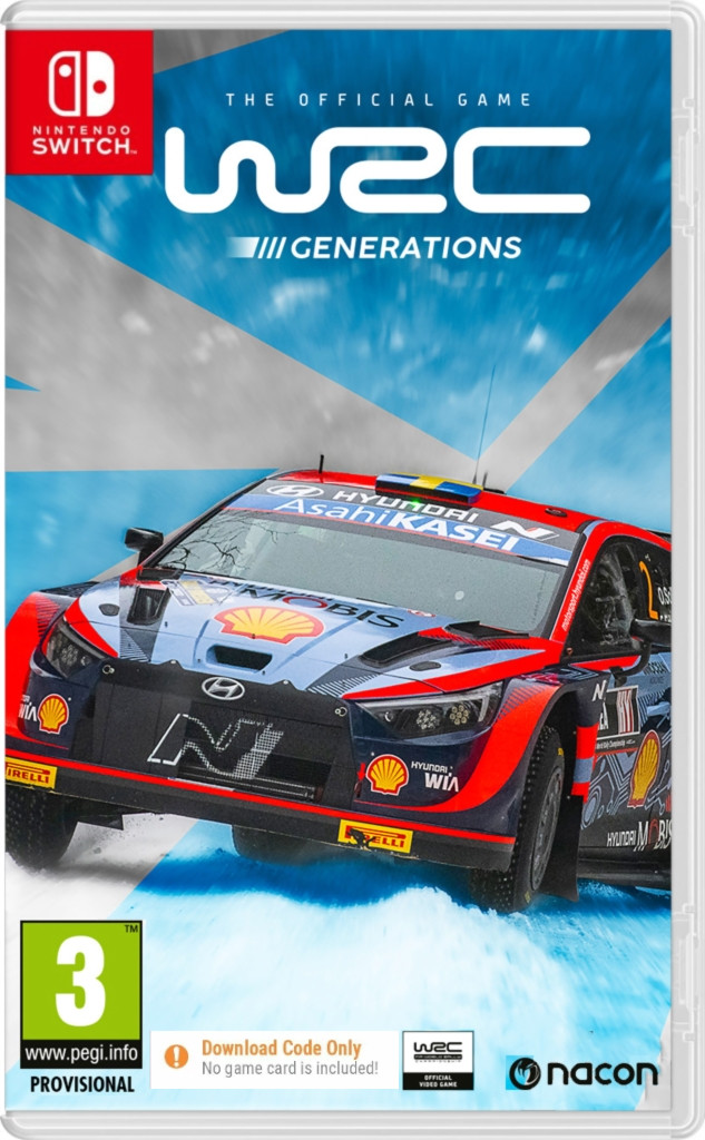 WRC Generations (Code in a Box) - Nintendo Switch