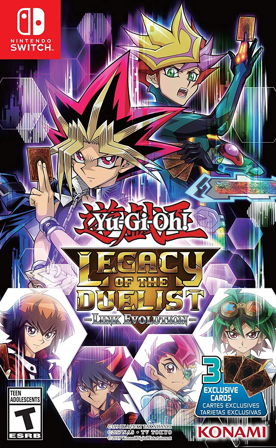 Yu-Gi-Oh! Legacy of the Duelist Link Evolution (incl. promokaarten) - Nintendo Switch