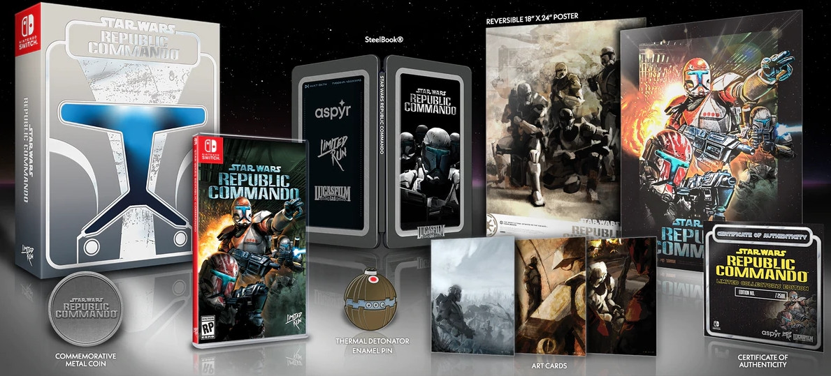 <br />
<b>Warning</b>:  Undefined variable $categoryPath in <b>/opt/bitnami/apache/htdocs/game/nintendo-switch/game.php</b> on line <b>234</b><br />
Star Wars: Republic Commando Collector's Edition (Limited Run Games) - 