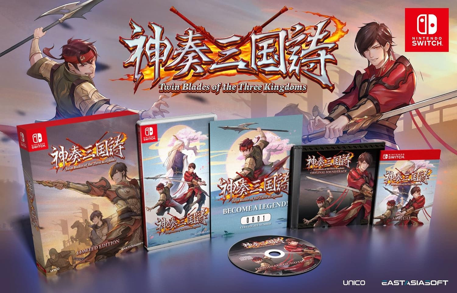 <br />
<b>Warning</b>:  Undefined variable $categoryPath in <b>/opt/bitnami/apache/htdocs/game/nintendo-switch/game.php</b> on line <b>266</b><br />
Twin Blades of the Three Kingdoms Limited Edition - 