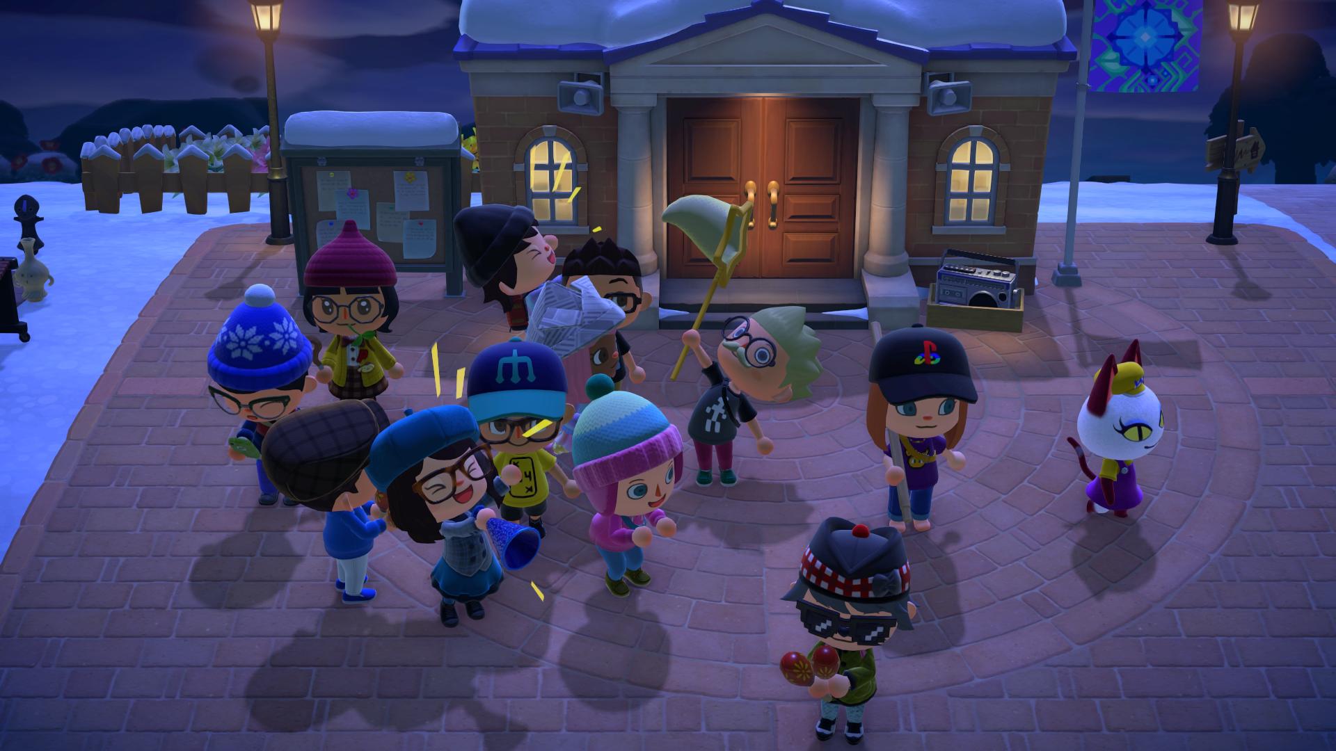 12-player Animal Crossing New Horizons online blijkt een complete ramp!