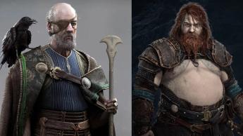 Amazons God of War onthult verrassende nieuwe Odin en Thor uit Severance