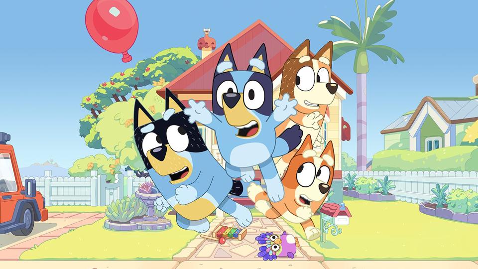 Bluey verplettert streaming in 2025 en laat Reacher en Squid Game verbleken
