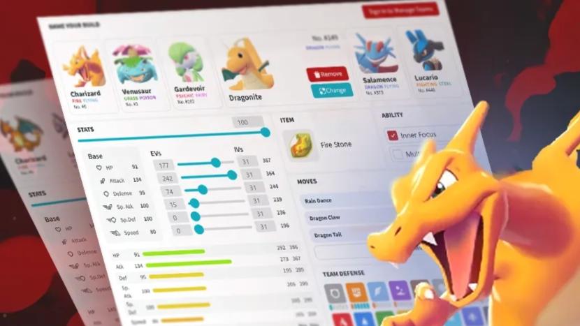 Ontwerp je ultieme Pokémon-team met deze te gekke Planet Pokémon tool