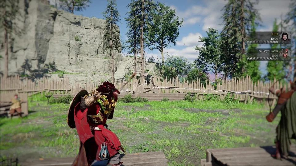 Crimson Desert Spelers Pronken Na Het Verslaan Van Moeilijk Boogschiet Minigame