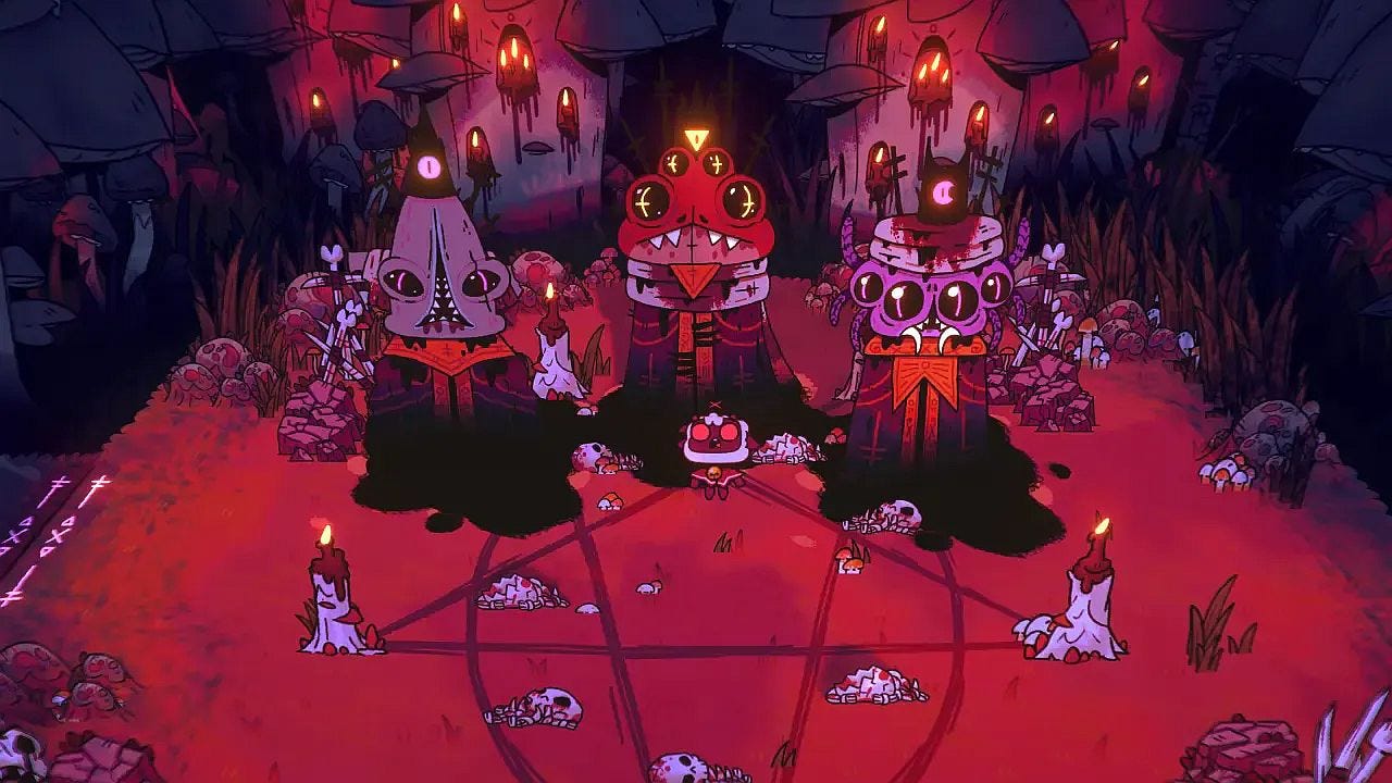 De Cult of the Lamb loopt warm met een stomende, zonde-gevulde update voor haar ondeugende fanbase