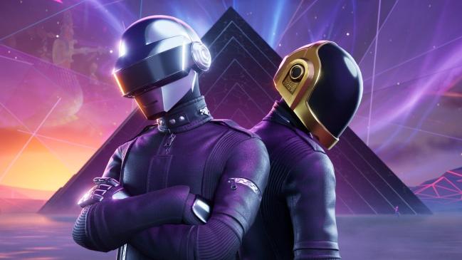 Daft Punk komt spectaculair terug in nieuwe Fortnite eerbetoon