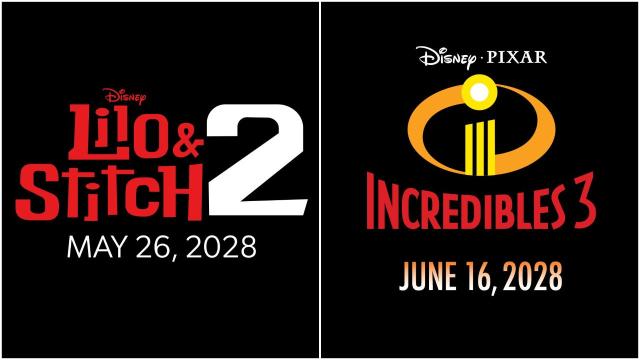 Disney onthult eindelijk de releasedatums voor Lilo & Stitch 2 en Incredibles 3