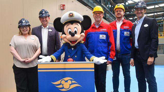 Disney introduceert vierde Wish-Class schip: ceremonie luidt start in!