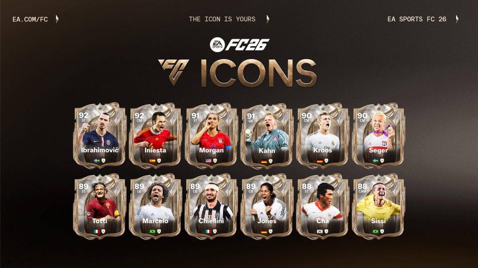 EA Sports FC 26 iconen en pre-order bonussen onthuld!