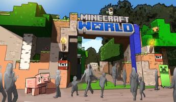 Ontdek de eerste Minecraft achtbaan ter wereld in 2024!