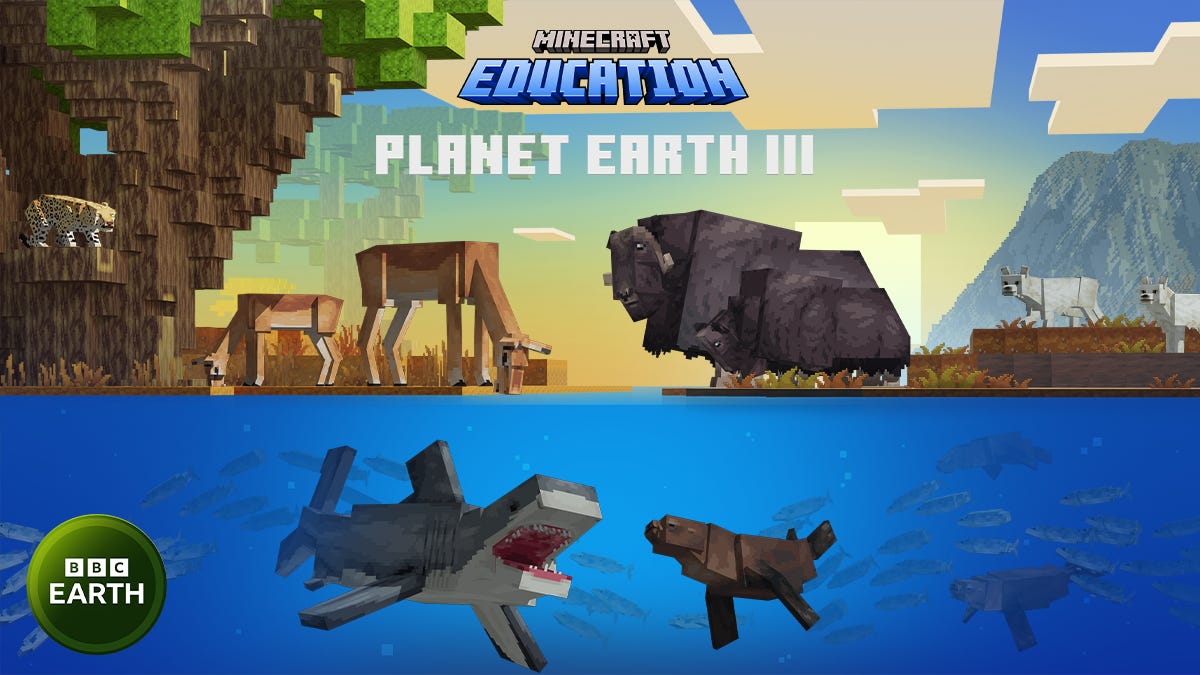 Ontdek de gratis Planet Earth 3 DLC van Minecraft: pure vreugde