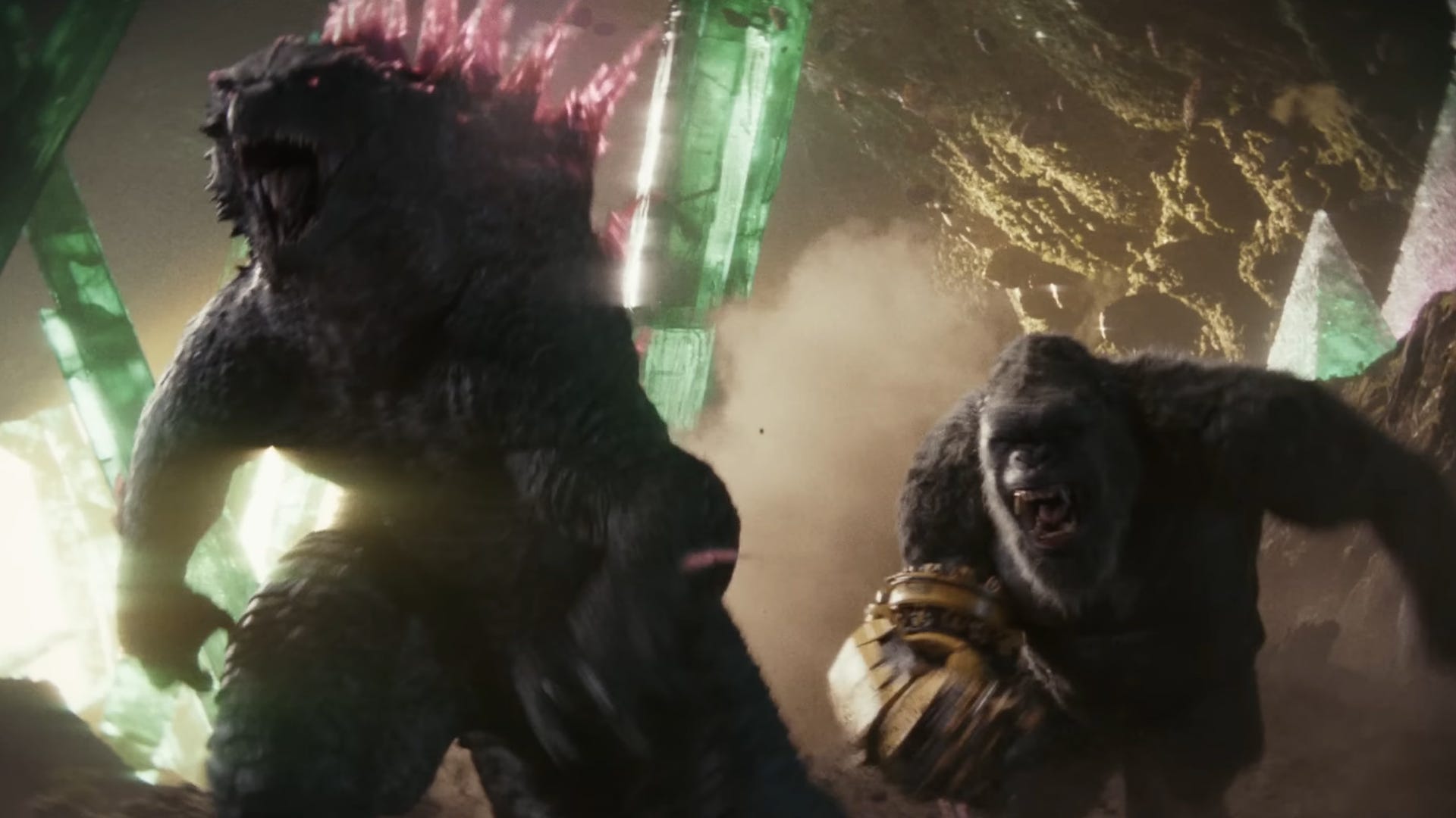 Godzilla & Kong rennen wild rond in New Empire teaser