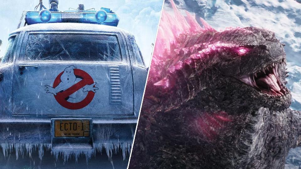Godzilla x Kong slaat in, verslaat de lancering van Ghostbusters