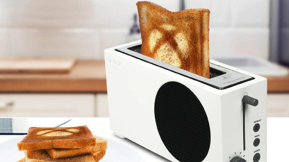 Is uw ontbijt klaar voor de Xbox Series S broodrooster