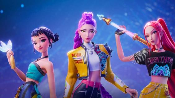 KPop Demon Hunters vallen Fortnite binnen met gloednieuwe Demon Rush gear 