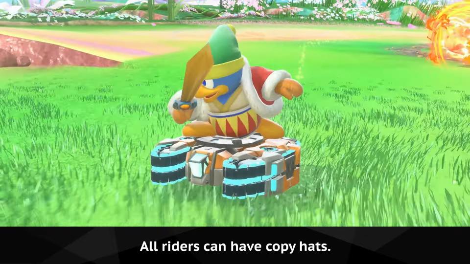 Kirby Air Riders King Dedede en vrienden ontdekken verbijsterende nieuwe krachten!