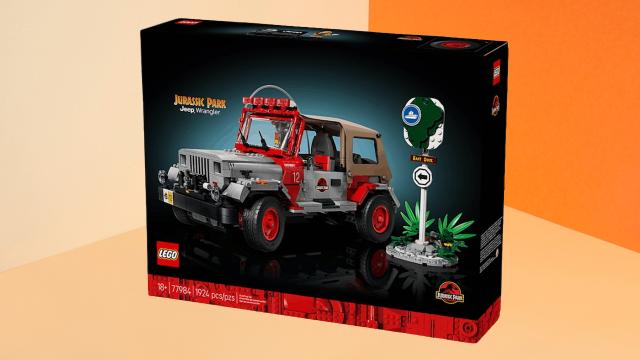 LEGO onthult spannende nieuwe Jurassic Park Jeep Wrangler set