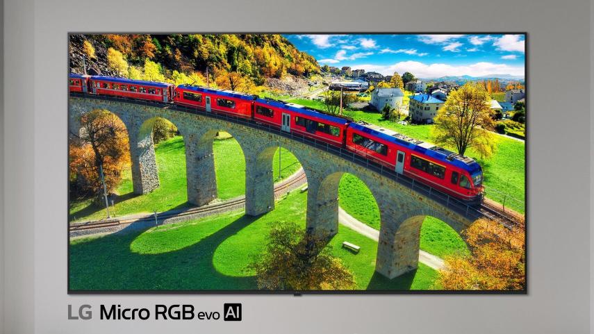 LG onthult gigantische nieuwe Micro RGB TV in drie formaten