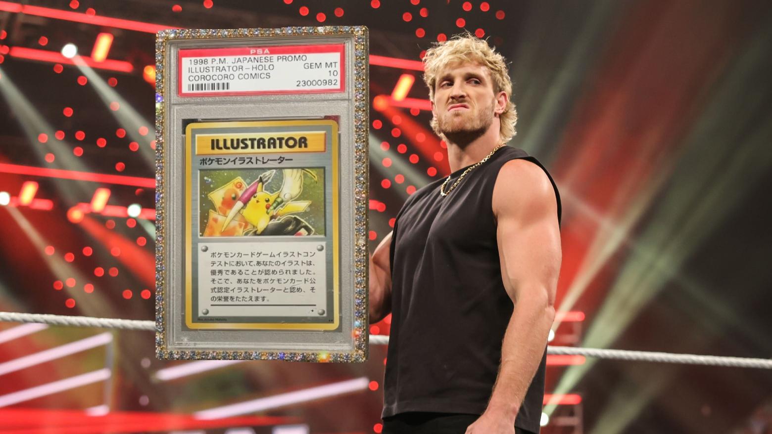 Logan Paul gaat $2 miljoen Pokémon-kaart veilen en het is ongelooflijk!