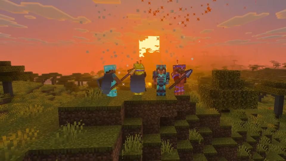 Minecraft shockeert: nieuwe speren voor spelers en zombies te paard ontdekt!
