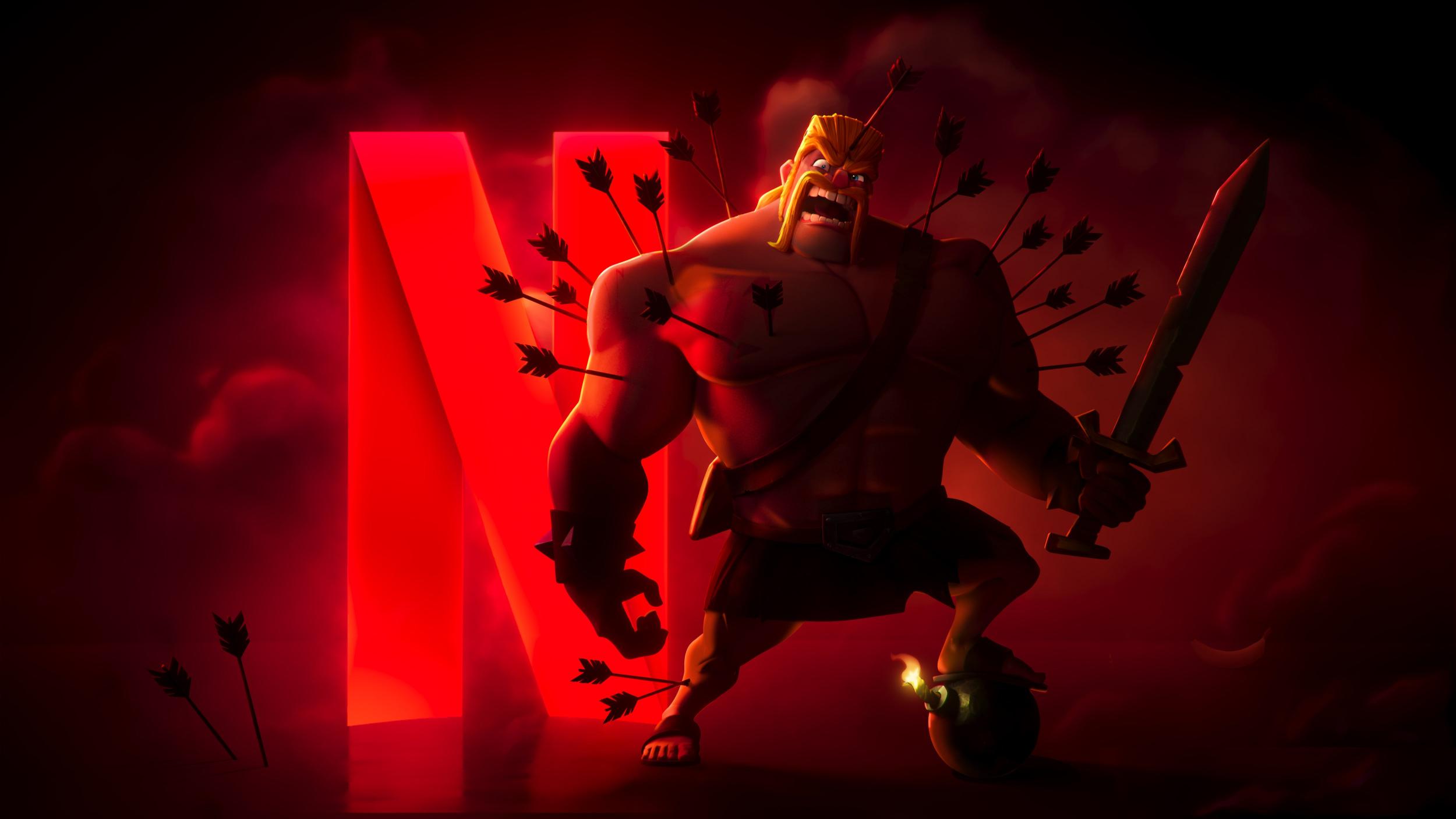 Netflix onthult animatieserie in Clash of Clans-universum