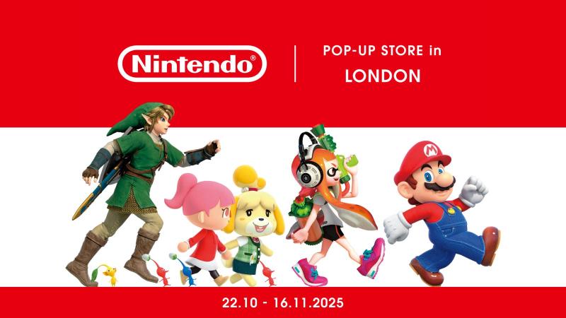 Nintendo opent eerste pop-upwinkel in Londen met exclusieve merchandise die je niet wilt missen!