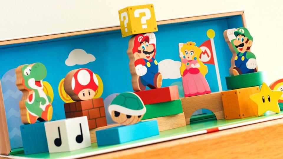 Nintendos schattige Mario blokken kosten maar 100 pond voor het volledige setje
