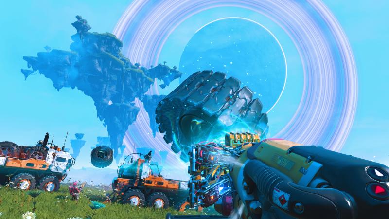 No Mans Sky Remnant Update eindelijk de Gravity Gun beschikbaar!