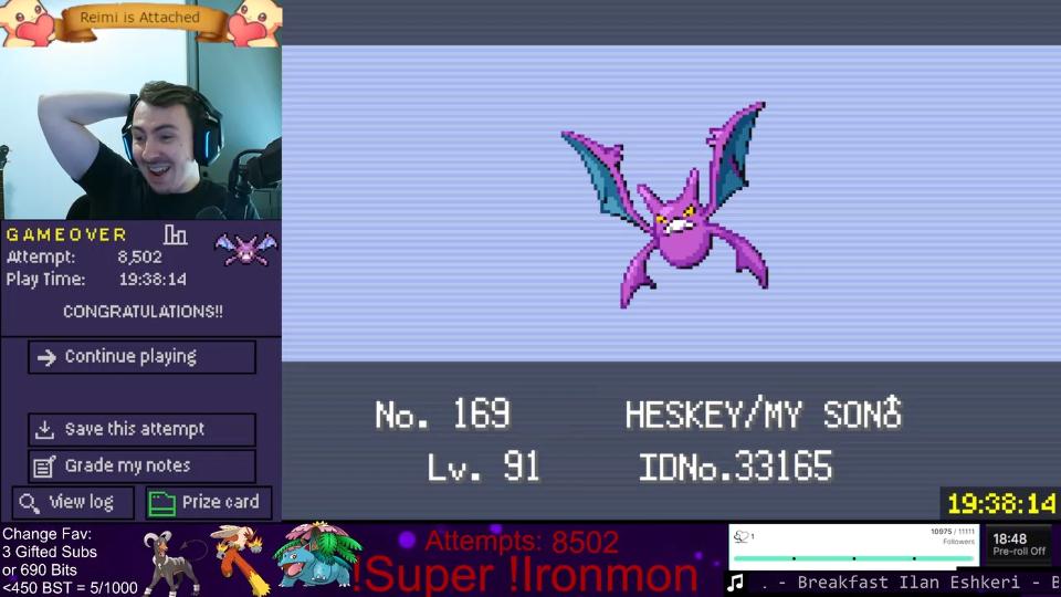 Pokémon fan voltooit ultieme challenge run eindelijk verslagen