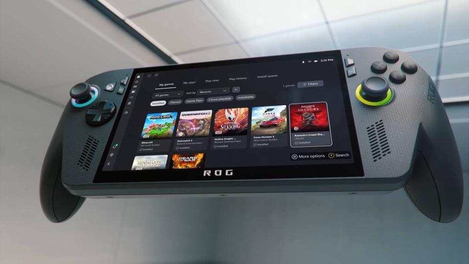 Bestel nu Xboxs ROG Ally Handheld en ontdek waarom het duurder is dan consoles