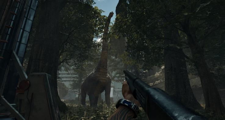 Ontwikkelaars van Quantum Error onthullen dinosaurus-shooter Zoon en Bot