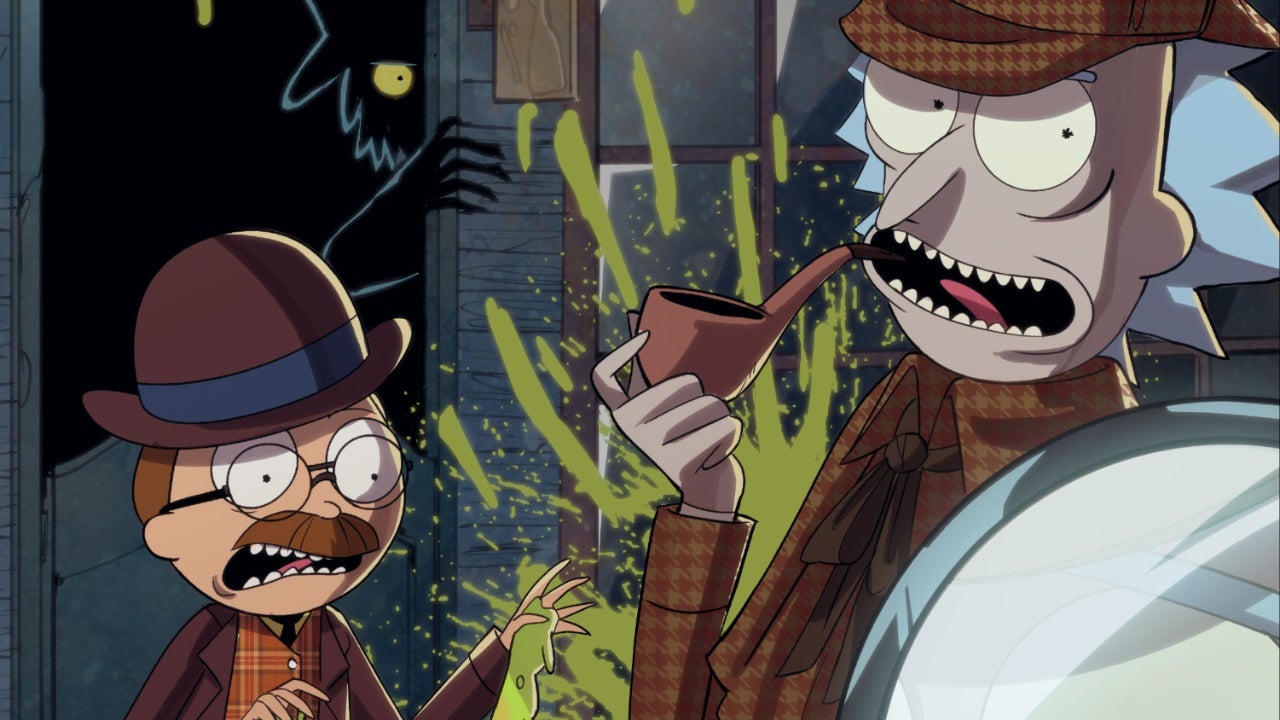 Rick en Morty nemen het op tegen Sherlock Holmes in het hilarische nieuwe Finals Week stripboek - een must-read voor fans