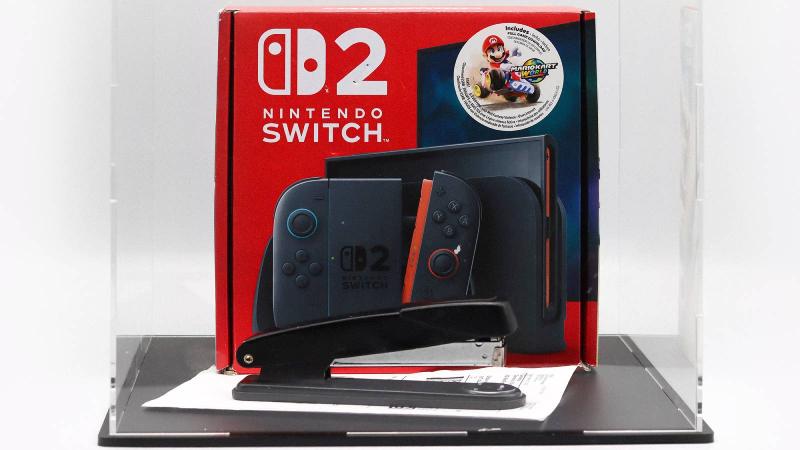 Switch 2 Vernielt Stapler Charity Auction live bij GameStop!