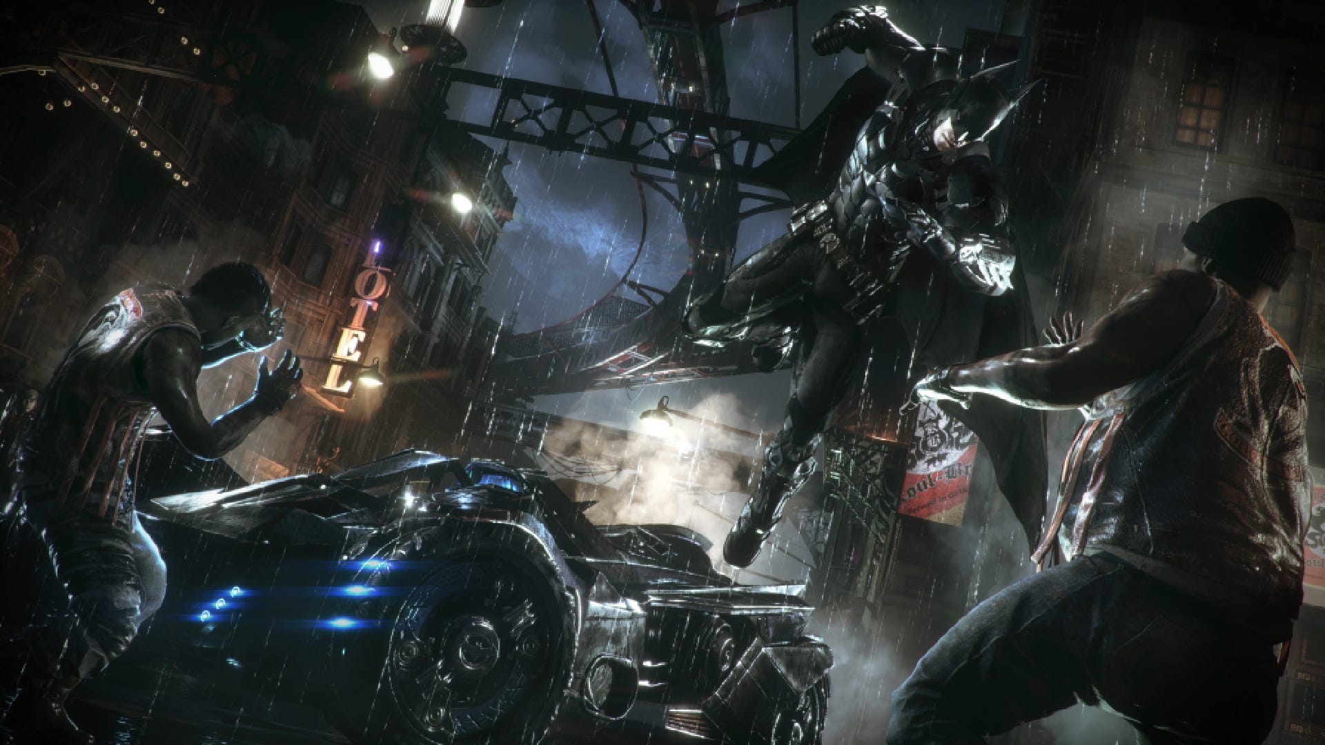 Verander je Gotham-ervaring: verrassend solide port van Batman Arkham Knight - totdat je de snelheidsdrempel van de Batmobile tegenkomt