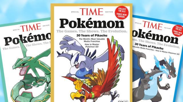 TIME onthult 3 exclusieve covers voor het 30-jarig jubileum van Pokémon die je niet mag missen