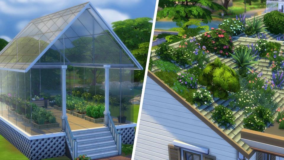The Sims 4 onthult gratis glazen muren en daktuin verrassingen die je niet wilt missen