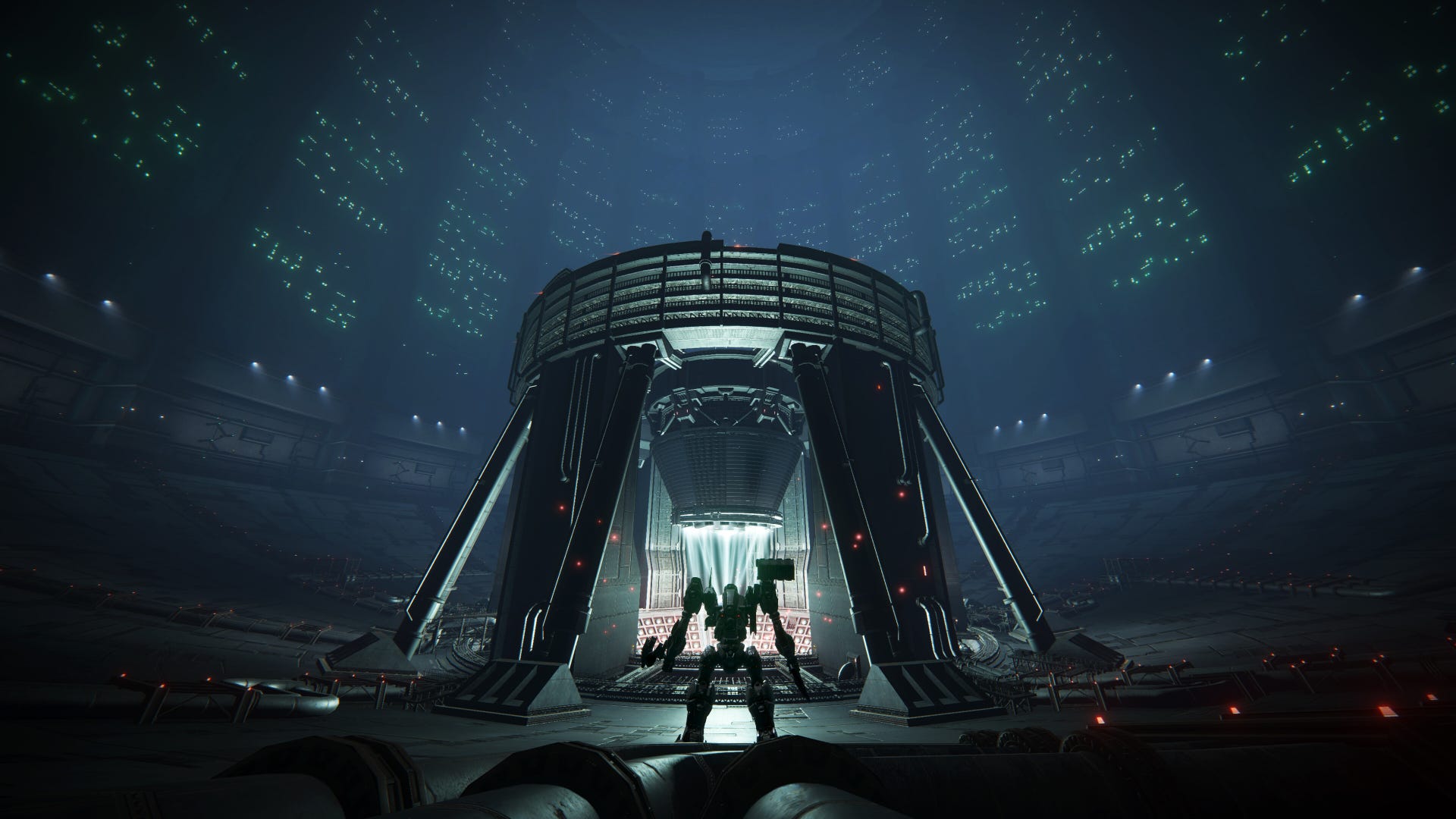 Kleine vijanden in Armored Core 6 laten Elden Rings Tarnished eruitzien als miergrote krijgers