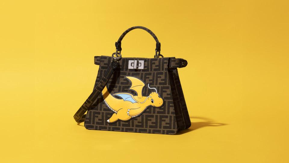 Ontgrendel Bagon met ultra-luxe Dragonite x Fendi tas