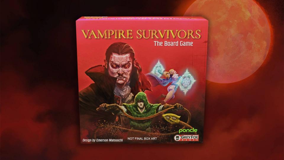 Vampire Survivors bordspel binnenkort op Kickstarter te vinden! Mis het niet!