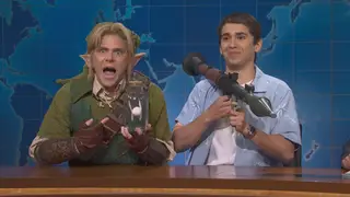 SNL-sketch brengt GTA 6’s Jason en Zelda’s Link samen op Weekend Update