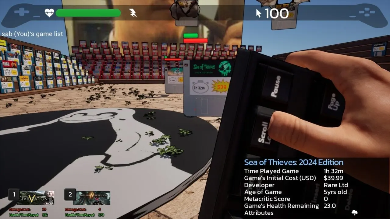 Game Quest: The Backlog Battler