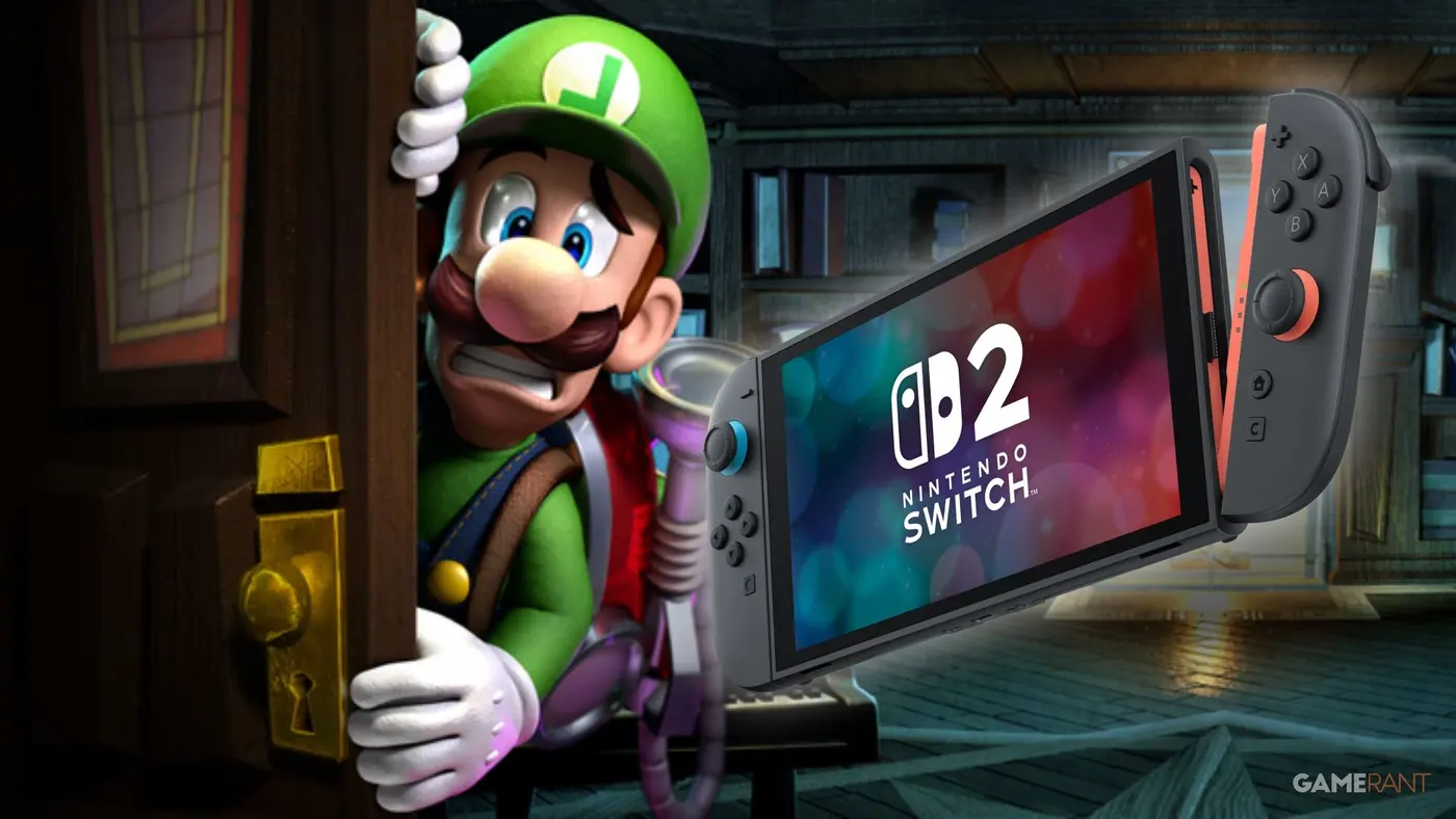 Nieuwe Luigi's Mansion game voor nintendo switch 2