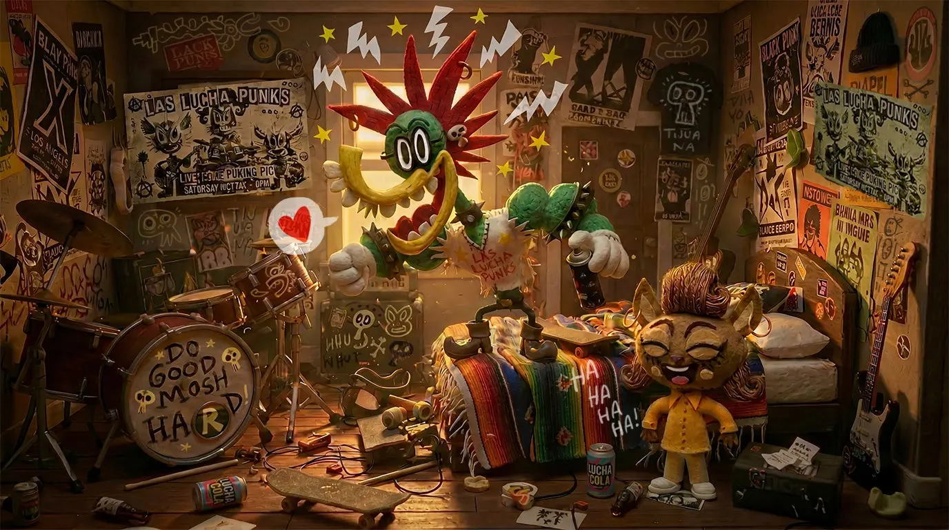 Punky Duck: Oude fans teleurgesteld over nieuwe AI-animatieserie