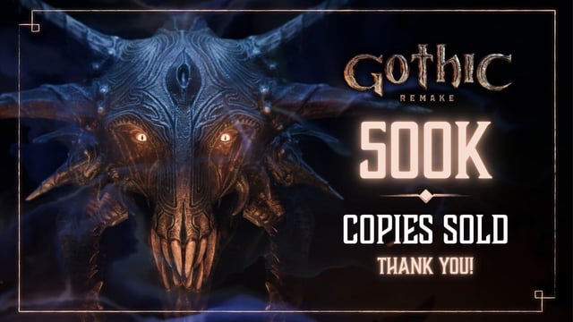 Gothic Remake Verkoopt 500.000 Exemplaren - Wat Betekent Dit Voor Spelers?