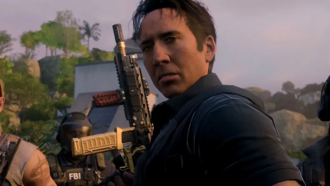 Nicolas Cage in Call of Duty: Black Ops 7 - Seizoen 4 Reloaded Update