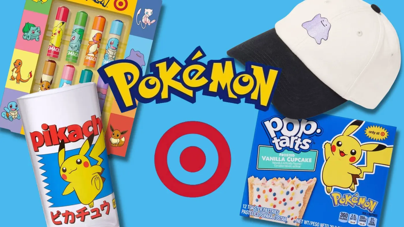 Target lanceert enorme Pokémon-verjaardag collectie