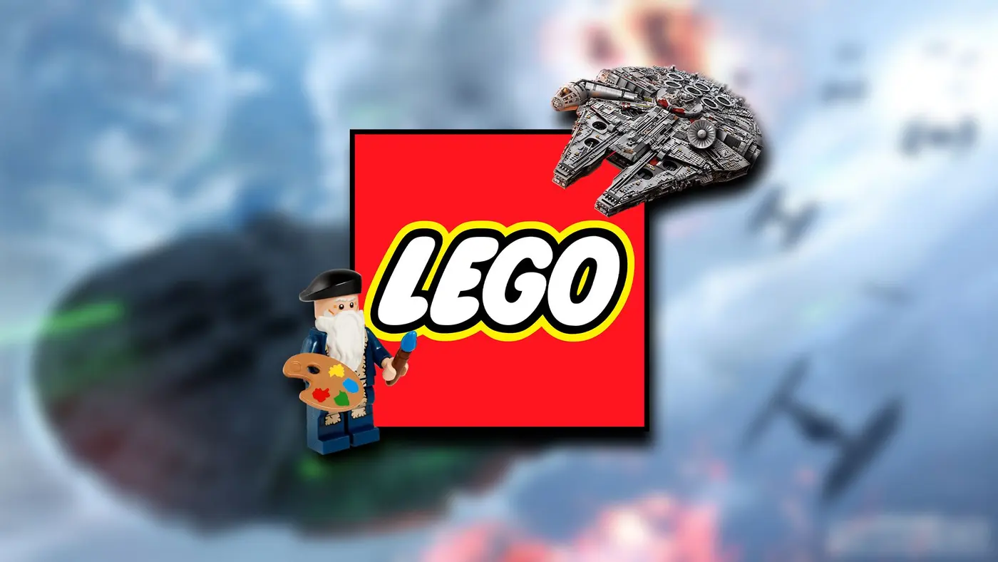 LEGO Tribute to Leonardo da Vinci Set Transformeert in Millennium Falcon