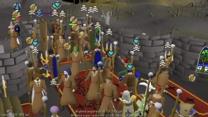 Religieuze Oorlog in Old School RuneScape: Saradomin vs. Zamorak